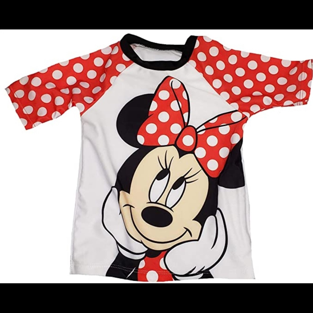 Disney Minnie Mouse Rash Guard - Picture 7 of 7